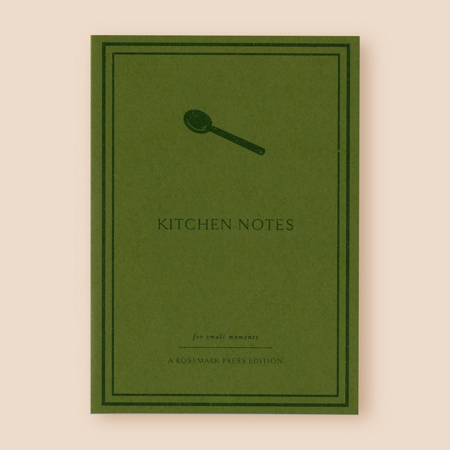 Kitchen Notes A5 Notebook Blank