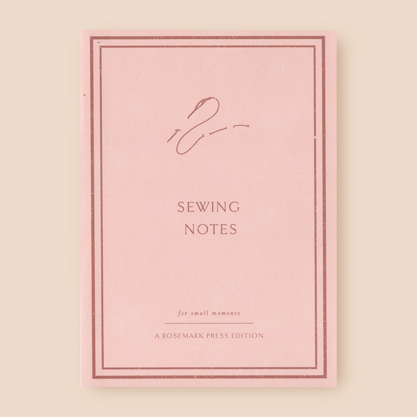 Sewing Notes A5 Notebook Blank