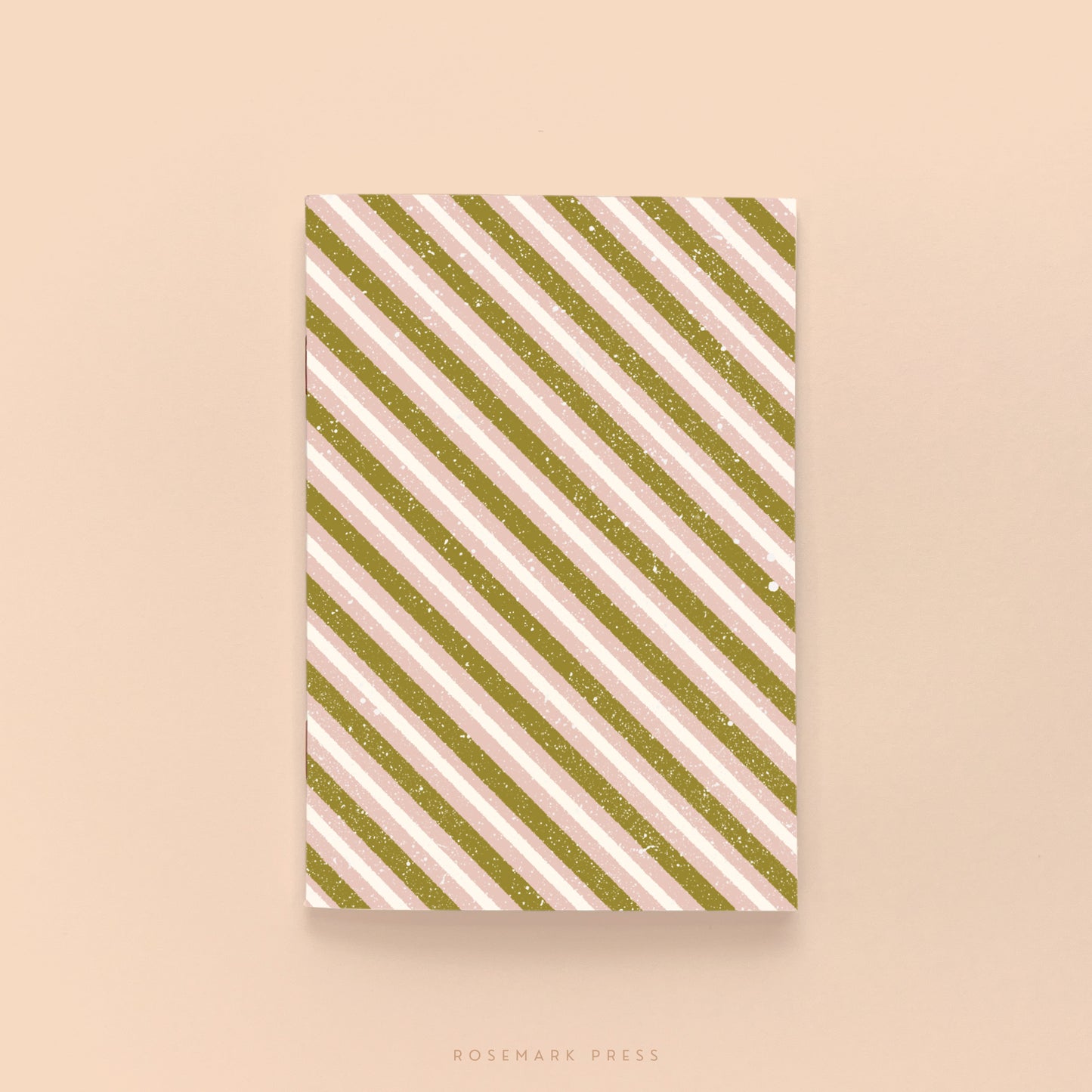 Green Rose A6 Notebook Set of 2 Blank