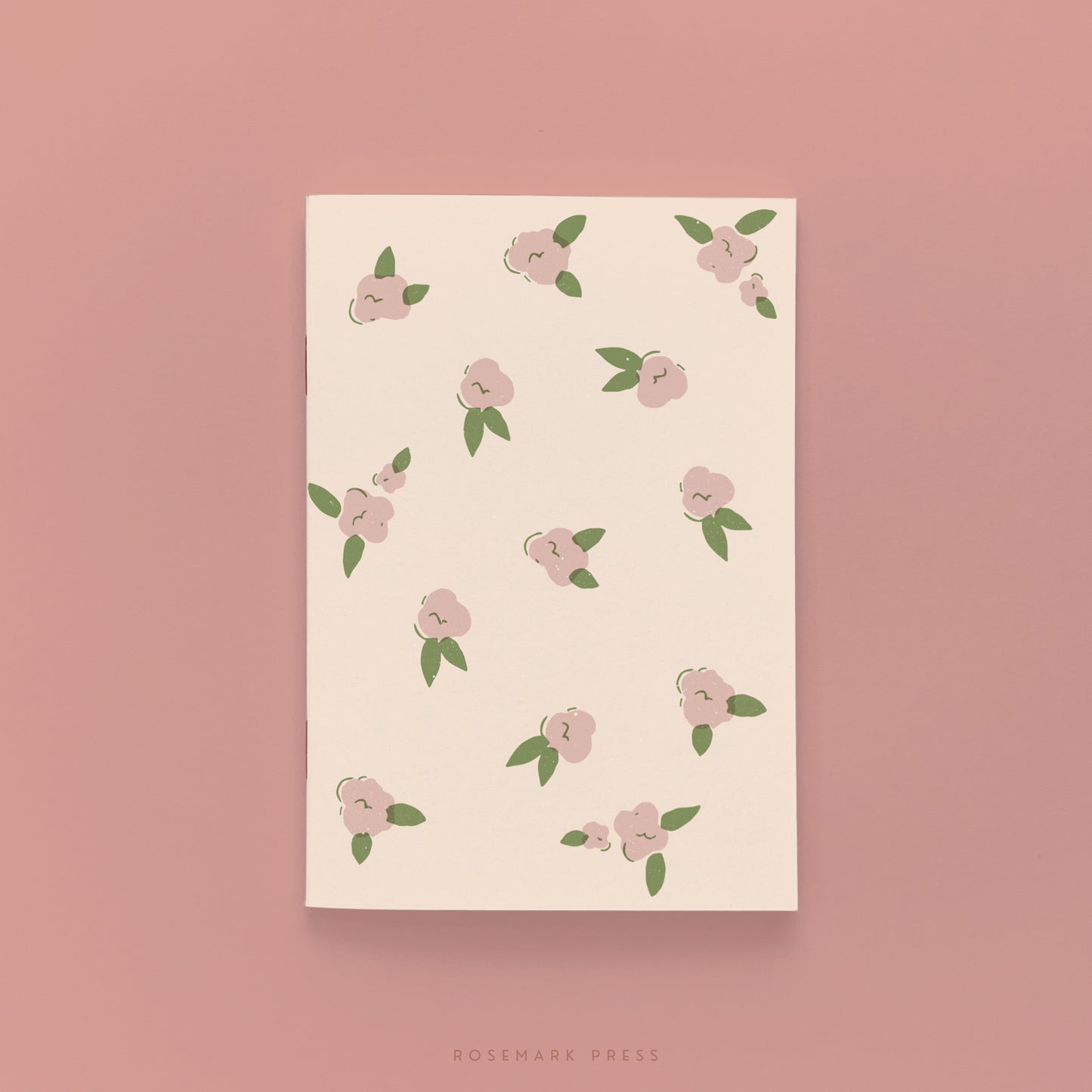 Vintage Floral A6 Notebook Set of 2 Blank
