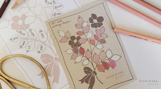 Tracking moments with the Rosemark Press habit tracker