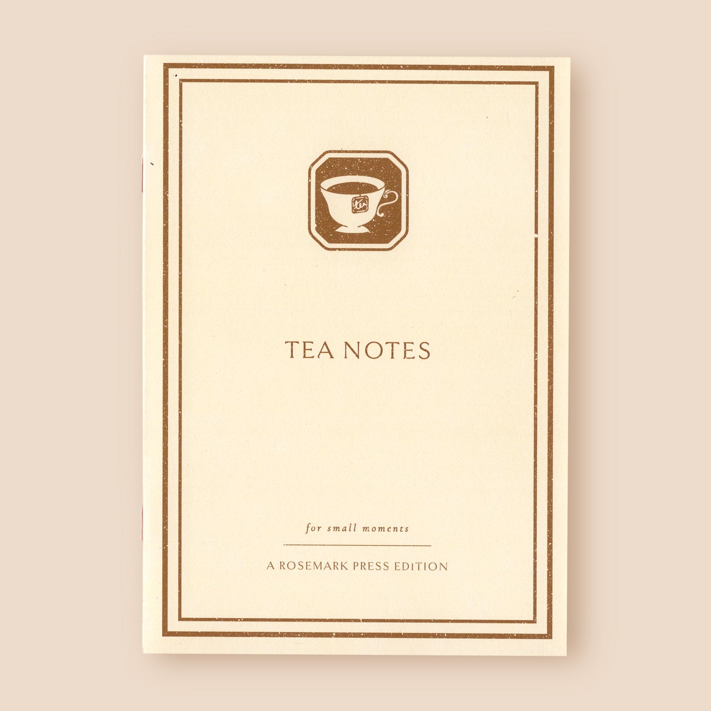 Tea Notes A5 Notebook Blank