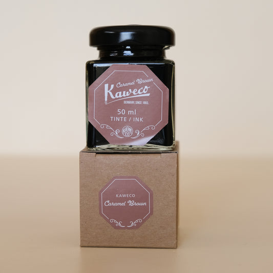 Kaweco - Fountain Pen Ink - 50ml Bottle - Caramel Brown