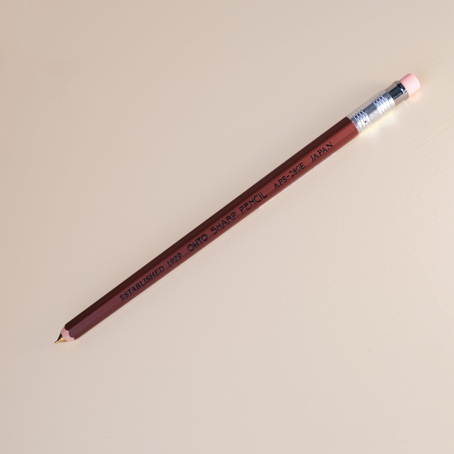 OHTO Wooden Mechanical Pencil - Brown 0.5 mm
