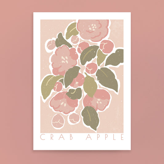 Spring Crabapple A4 Art Print