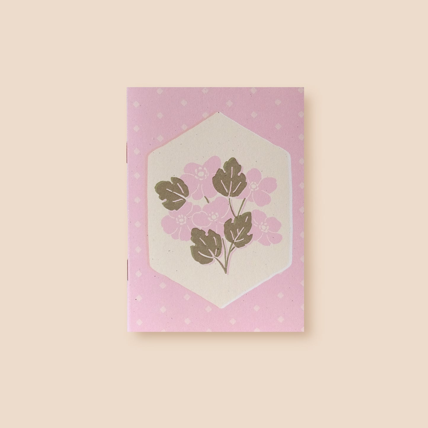 Retro Flower Mini Notebook (Set of 2) - Blank