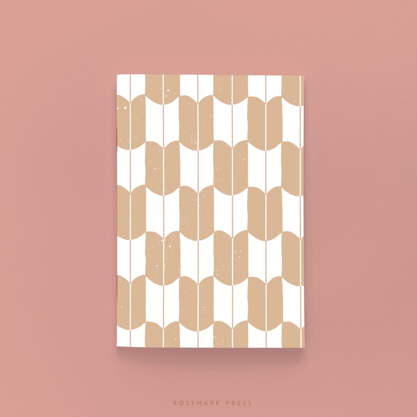 Rose Gold A6 Notebook Set of 2 Blank