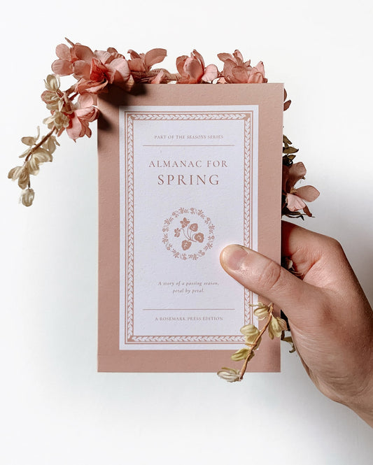 'Almanac for Spring' Paperback Notebook