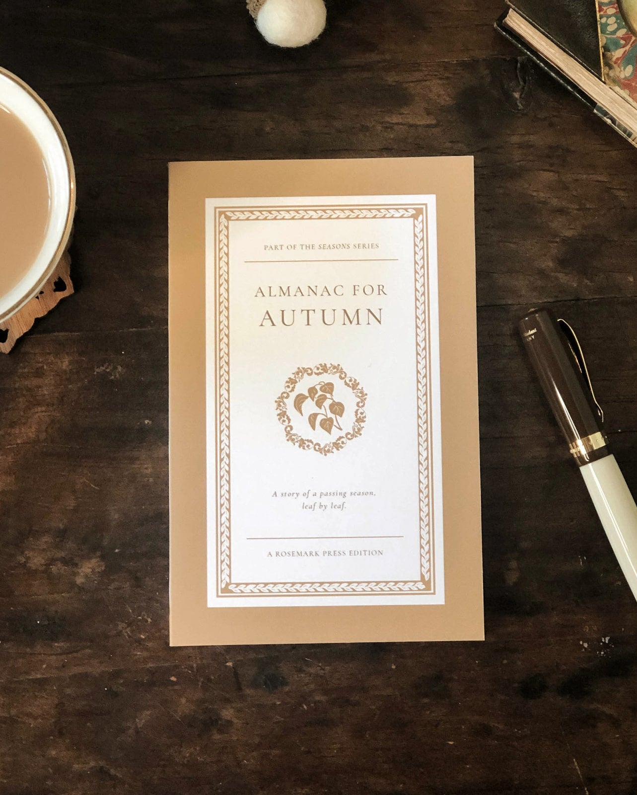 'Almanac for Autumn' Paperback Notebook