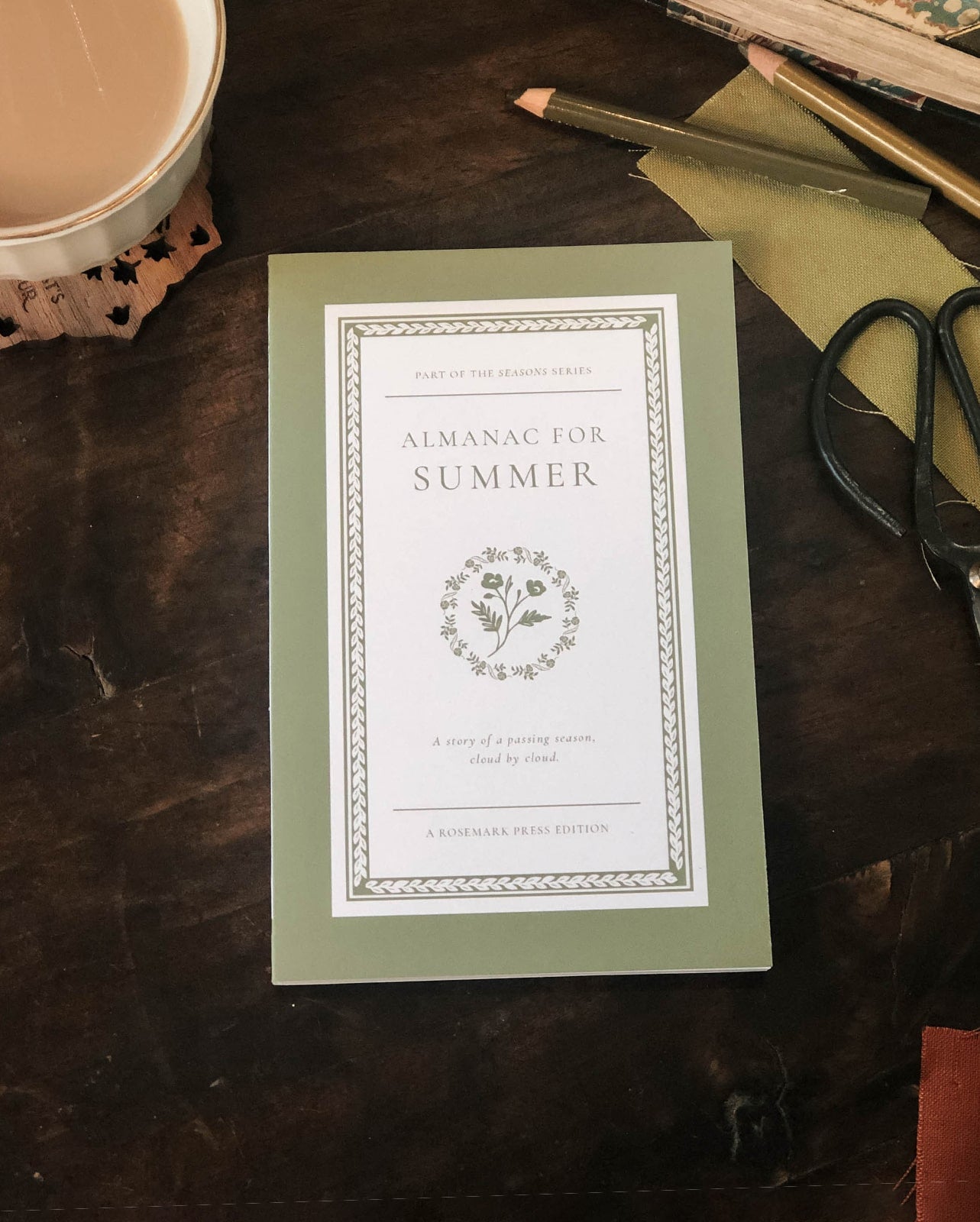'Almanac for Summer' Paperback Notebook