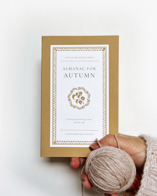 'Almanac for Autumn' Paperback Notebook