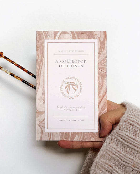 'Collector of Things' Paperback Notebook